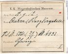 Etiketten zu Quarz (Bergkristall) (NHMW-MIN-Ag12)
